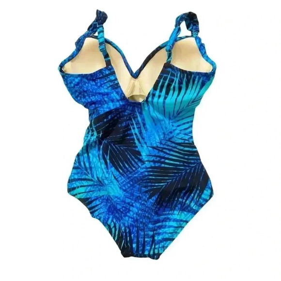 NWT Miraclesuit Shadowcat Siren Printed One-Piece Swimsuit size 10 - Picture 5 of 13